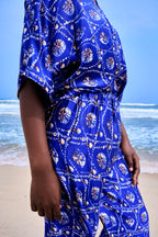 INDIGO - Ensemble chemise pantalon
