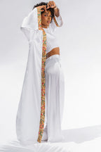 Kimono long Satin