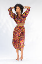 Robe chemise longue
