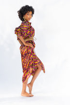 Robe chemise longue